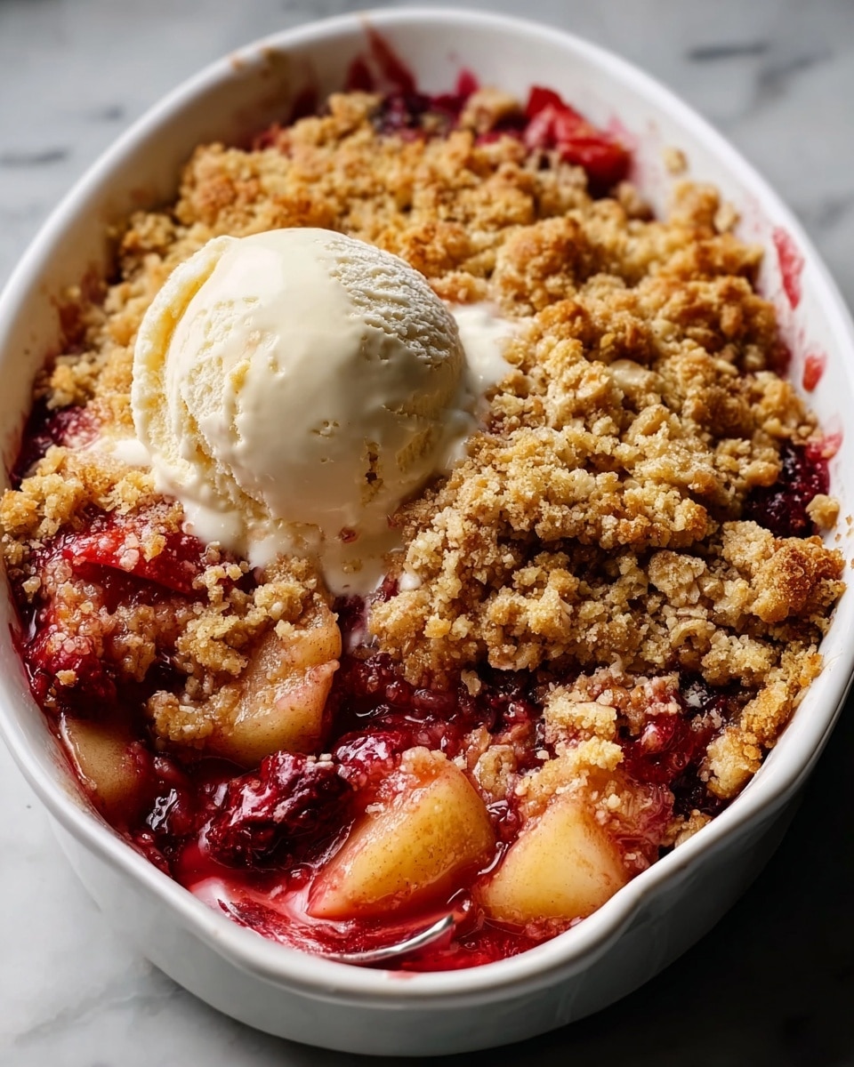 Apple Cranberry Crisp Recipe
