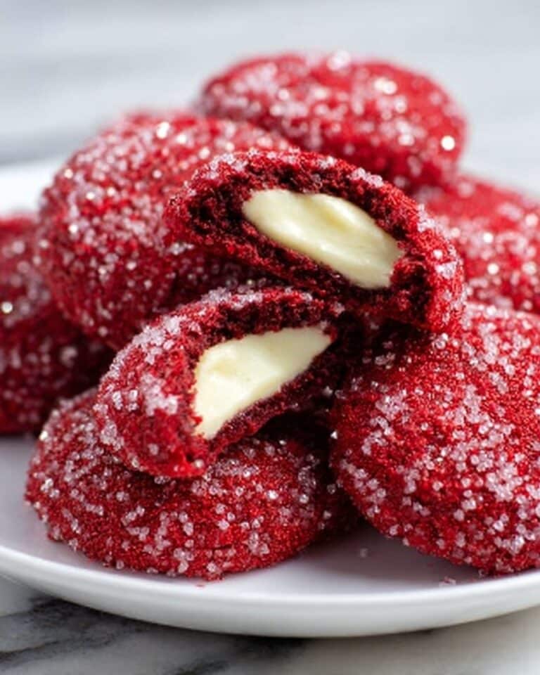 Red Velvet Thumbprint Cookies Recipe