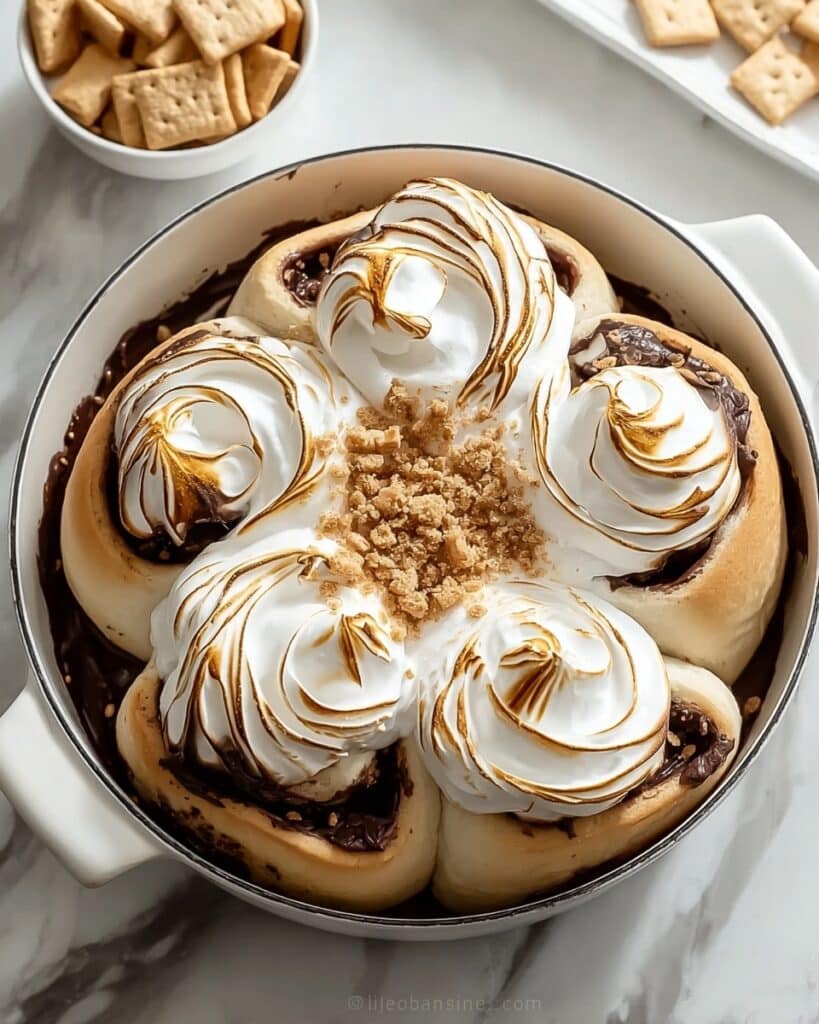 Gooey S’mores Rolls: A Decadent Homemade Dessert Recipe
