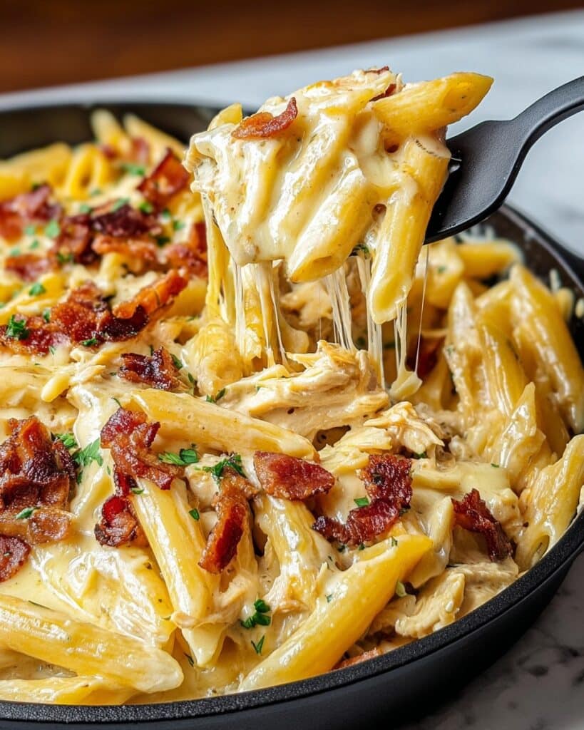 Indulgent Crack Chicken Penne Recipe