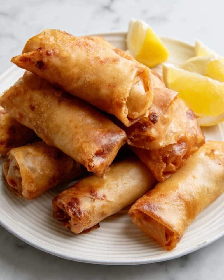 Air Fryer Copycat Panda Express Chicken Egg Rolls Recipe