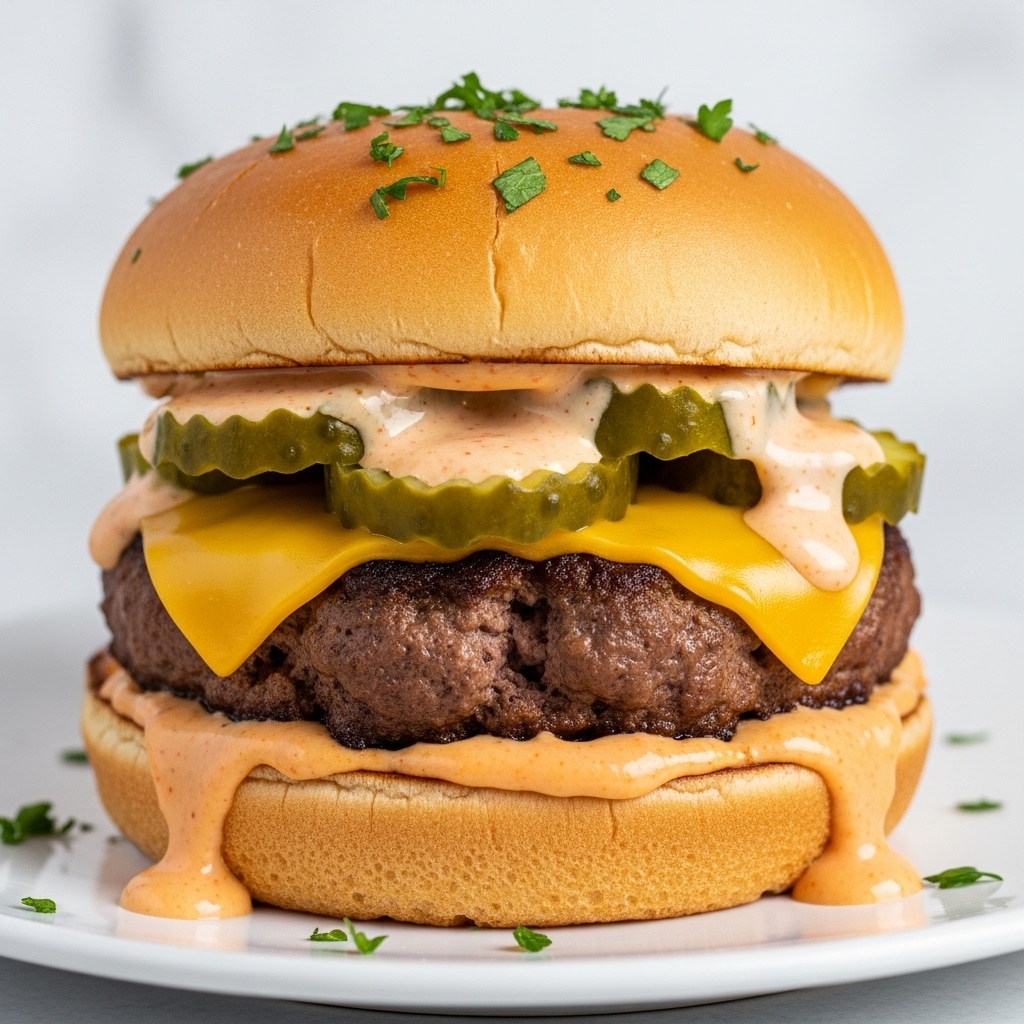 Easy Big Mac Sloppy Joes Recipe with Special Sauce Recipe