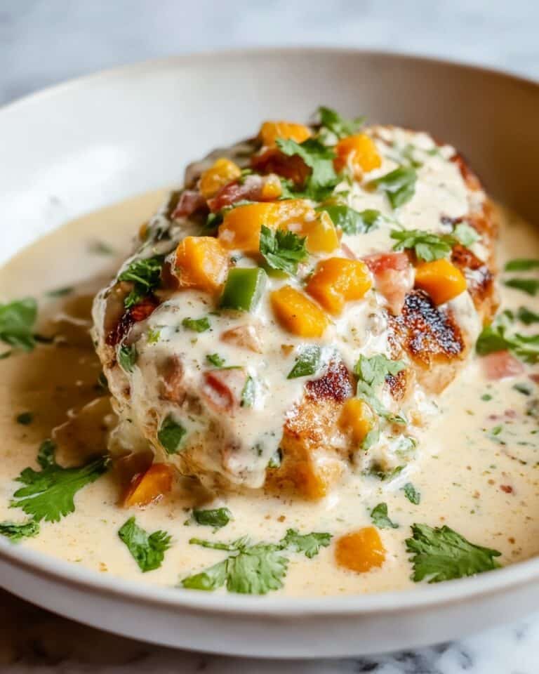 Easy Baked Queso Chicken Recipe