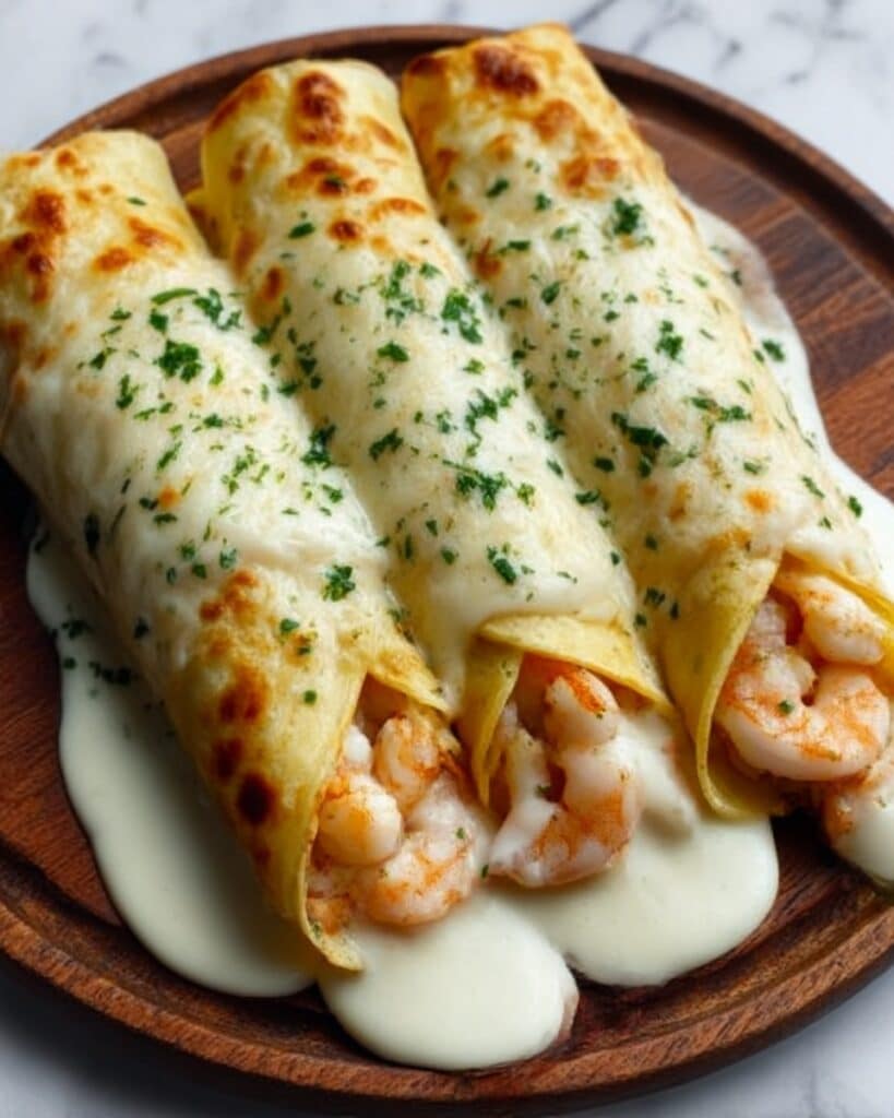 Cheesy Seafood Tortilla Bombs Recipe