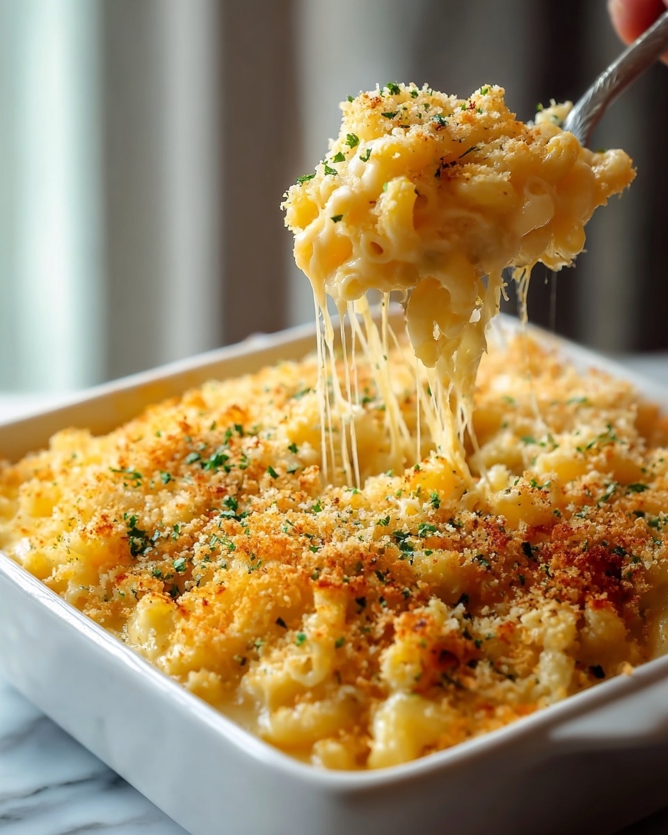 Crispy Baked Mac & Cheese Recipe