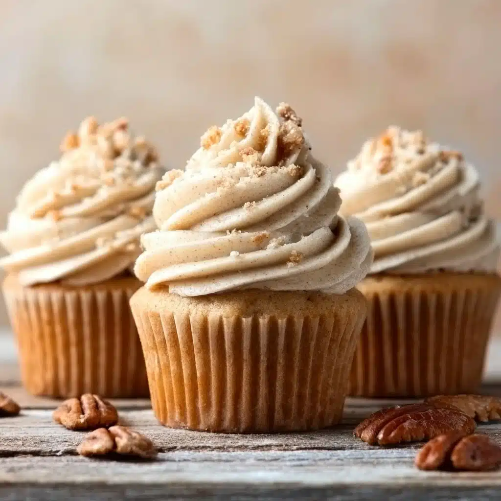 Apple Cider Cupcakes with Spiced Buttercream Frosting Recipe