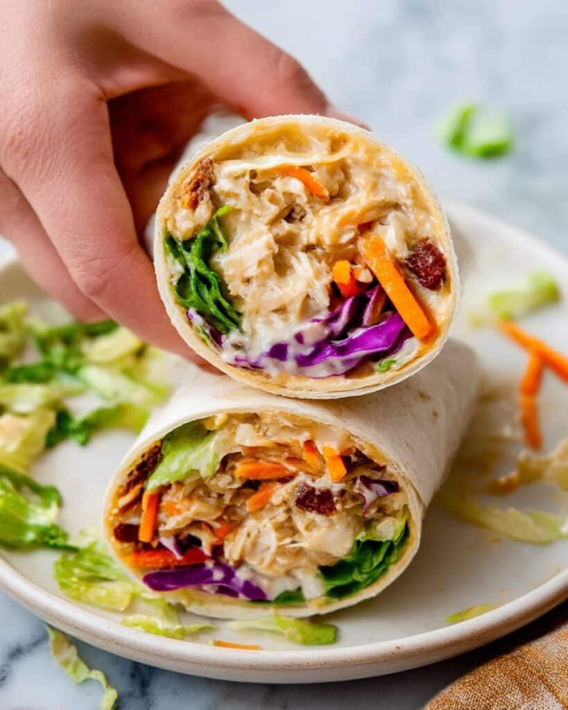 Teriyaki Chicken Wrap Recipe
