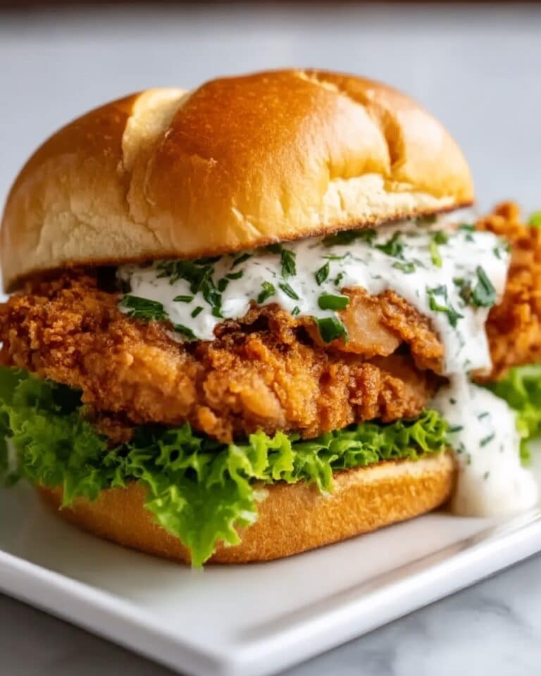Cajun Crispy Chicken Sandwich with Garlic Aioli Recipe