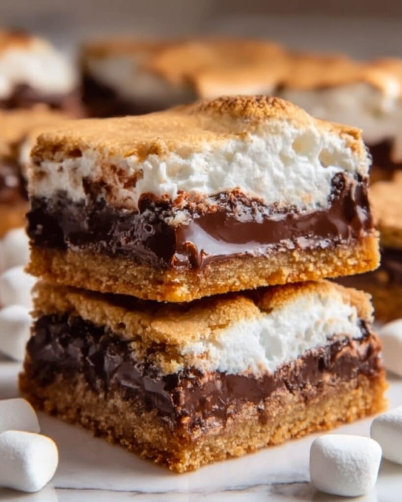 S’mores Cookie Bars Recipe