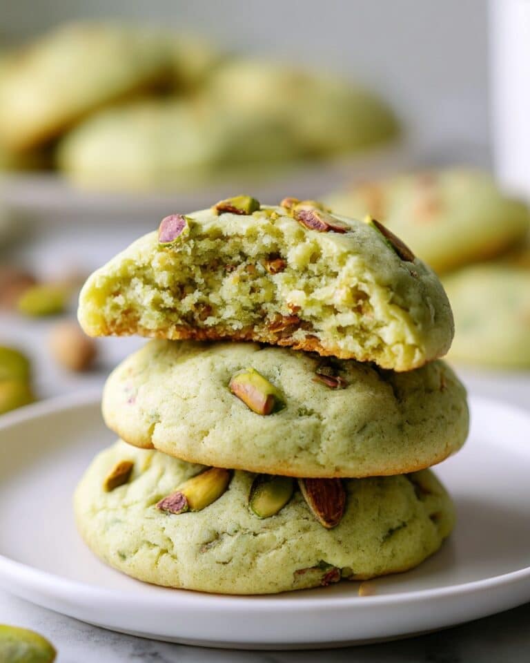 Soft and Chewy Pistachio Pudding Cookies Recipe