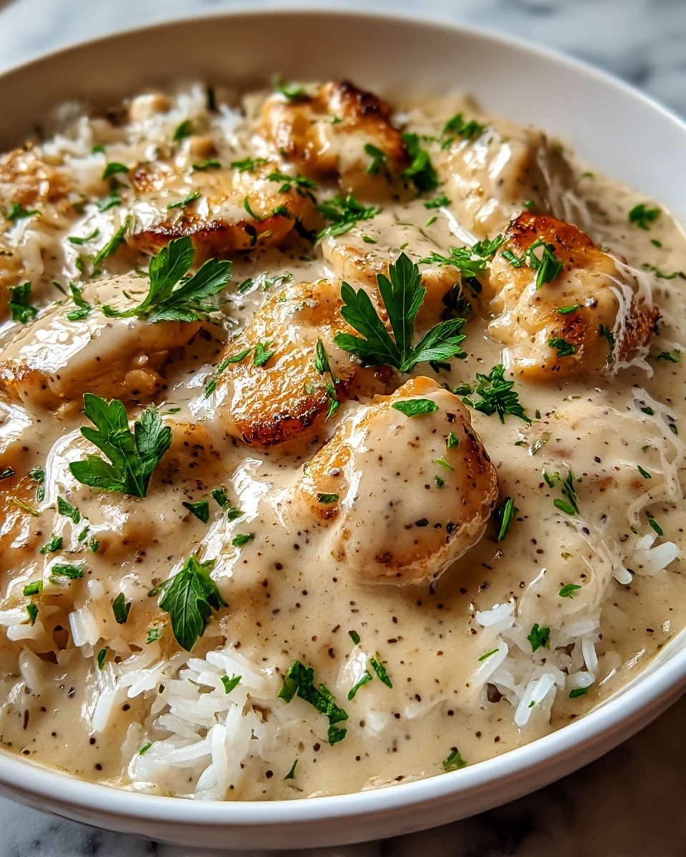 Creamy Chicken Stroganoff Recipe - Recipe Image