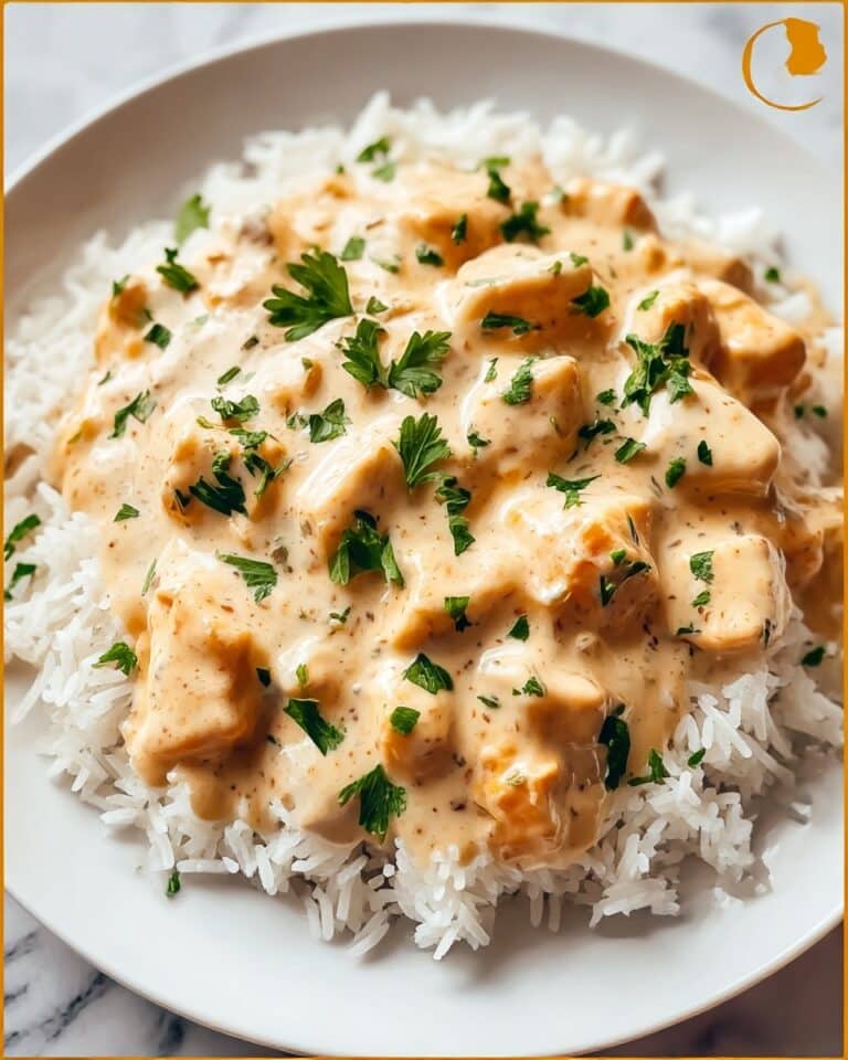 Creamy Smothered Chicken and Rice Recipe