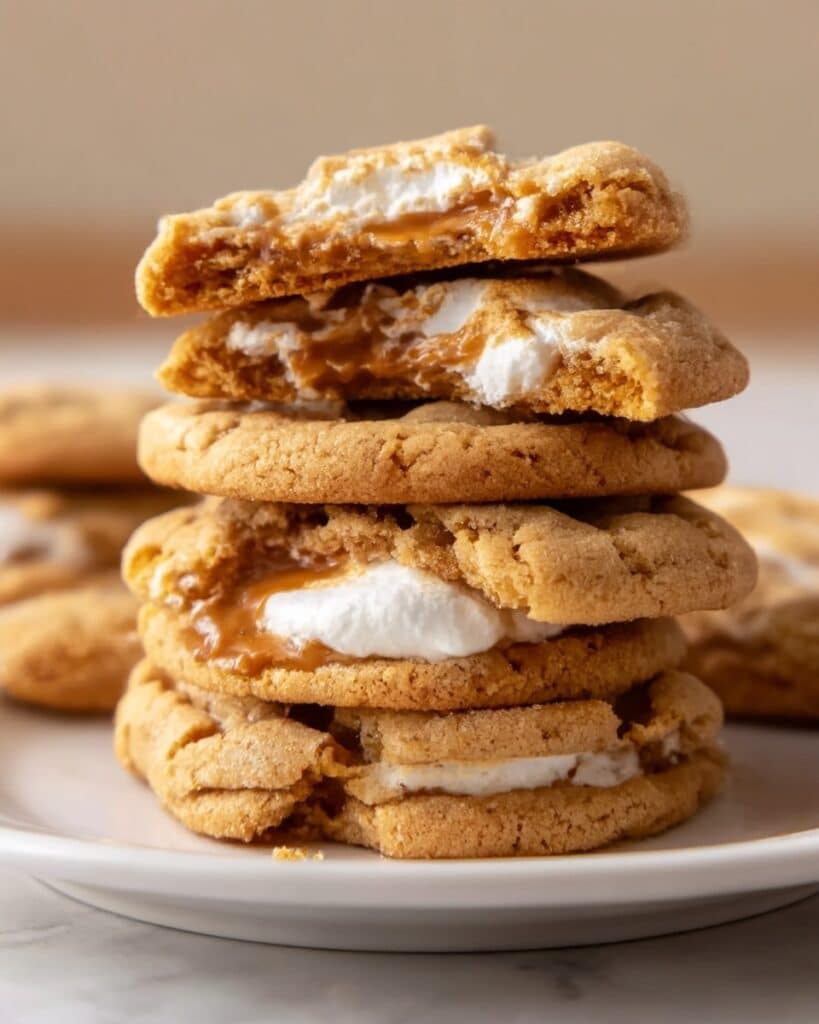 Soft and Chewy Fluffernutter Cookies Recipe