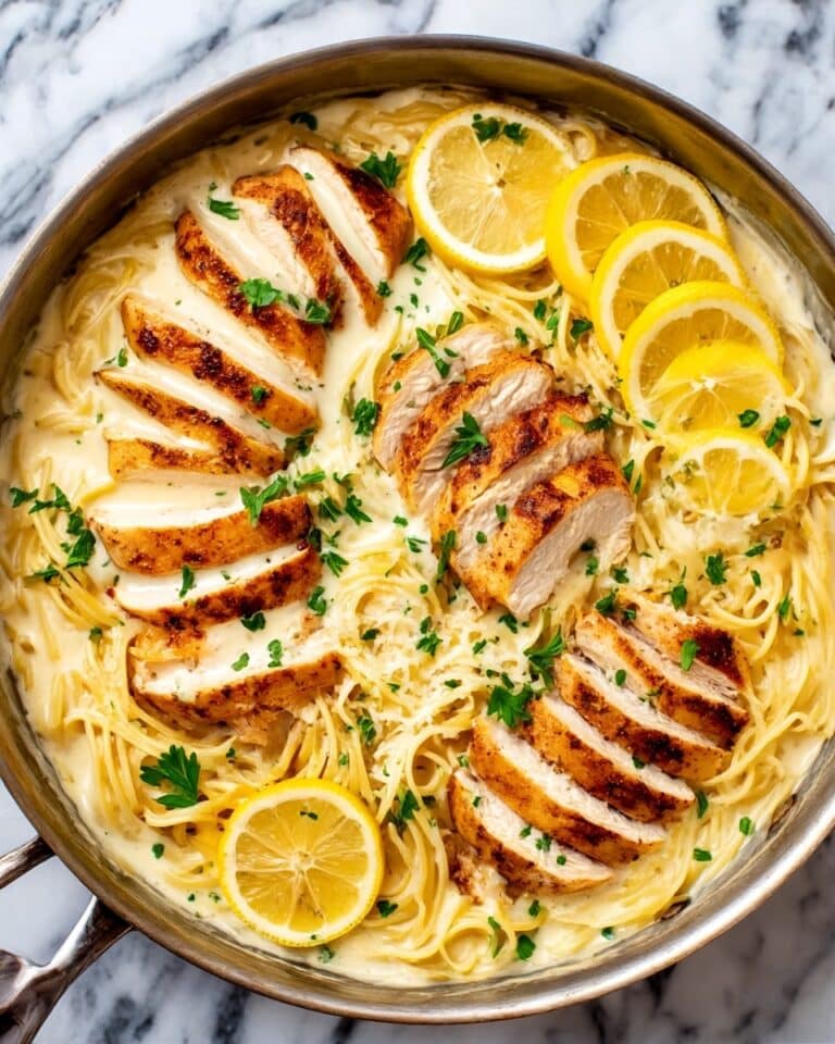 Creamy Lemon Chicken Pasta Recipe