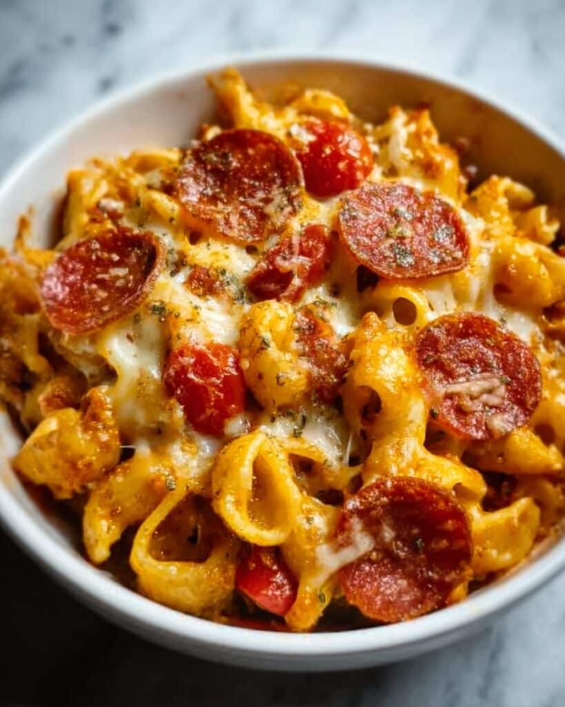 Crockpot Pizza Pasta Recipe