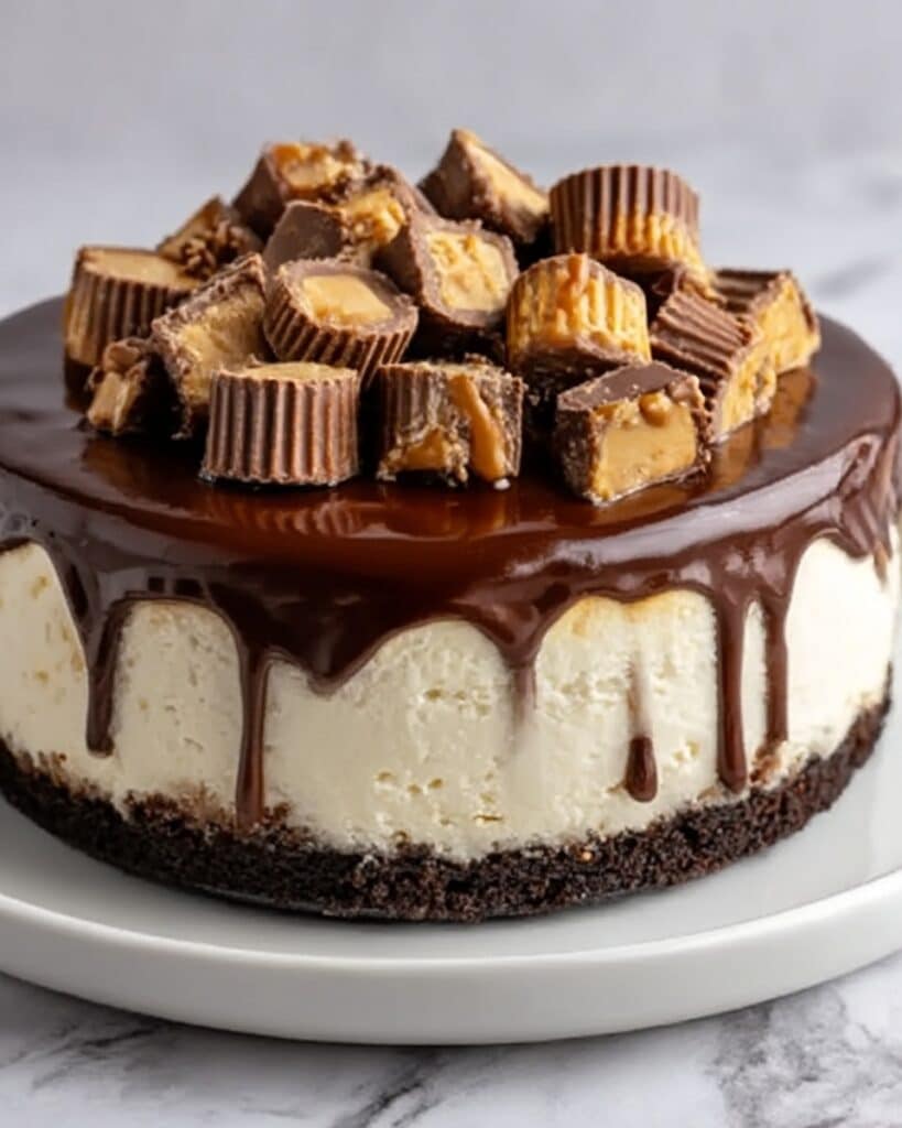Reese’s Peanut Butter Cup Cheesecake Recipe