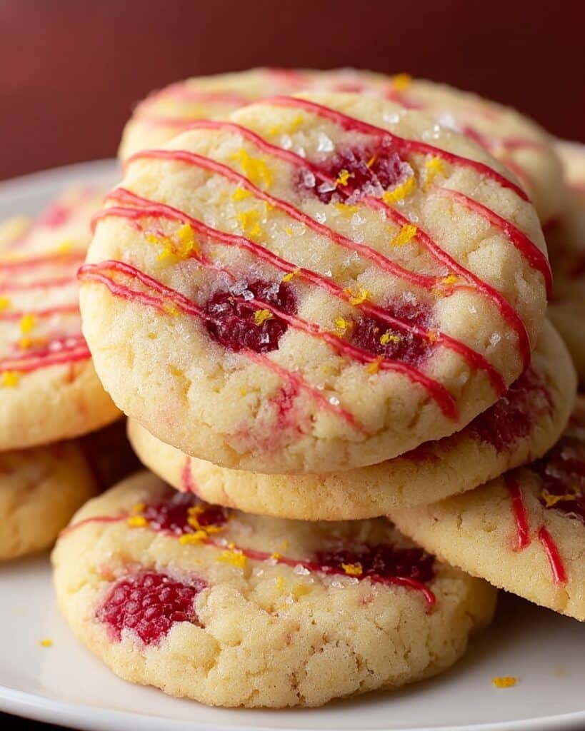 Lemon Raspberry Cookies – Sweet Tart Chewy Delight Recipe