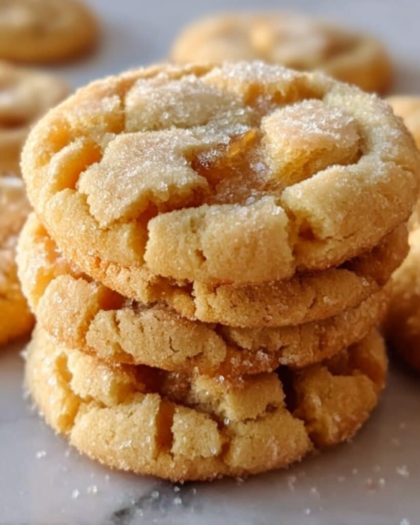 Crinkly Crackly Toffee Sugar Cookies Recipe