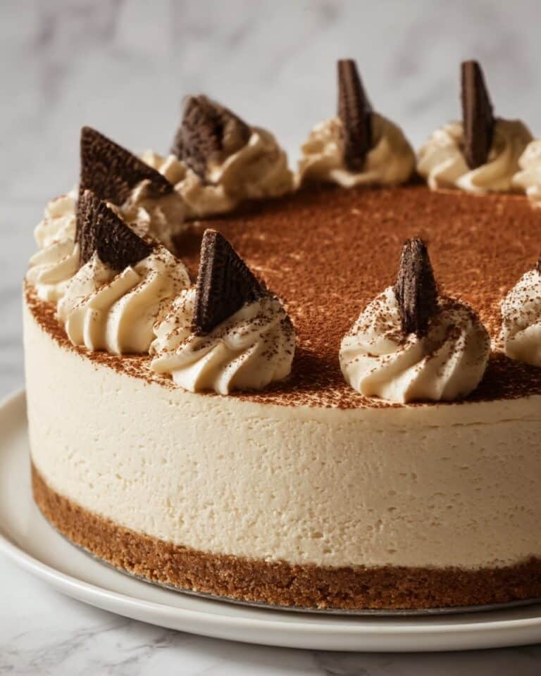 Tiramisu Cold Brew Coffee Cheesecake Recipe
