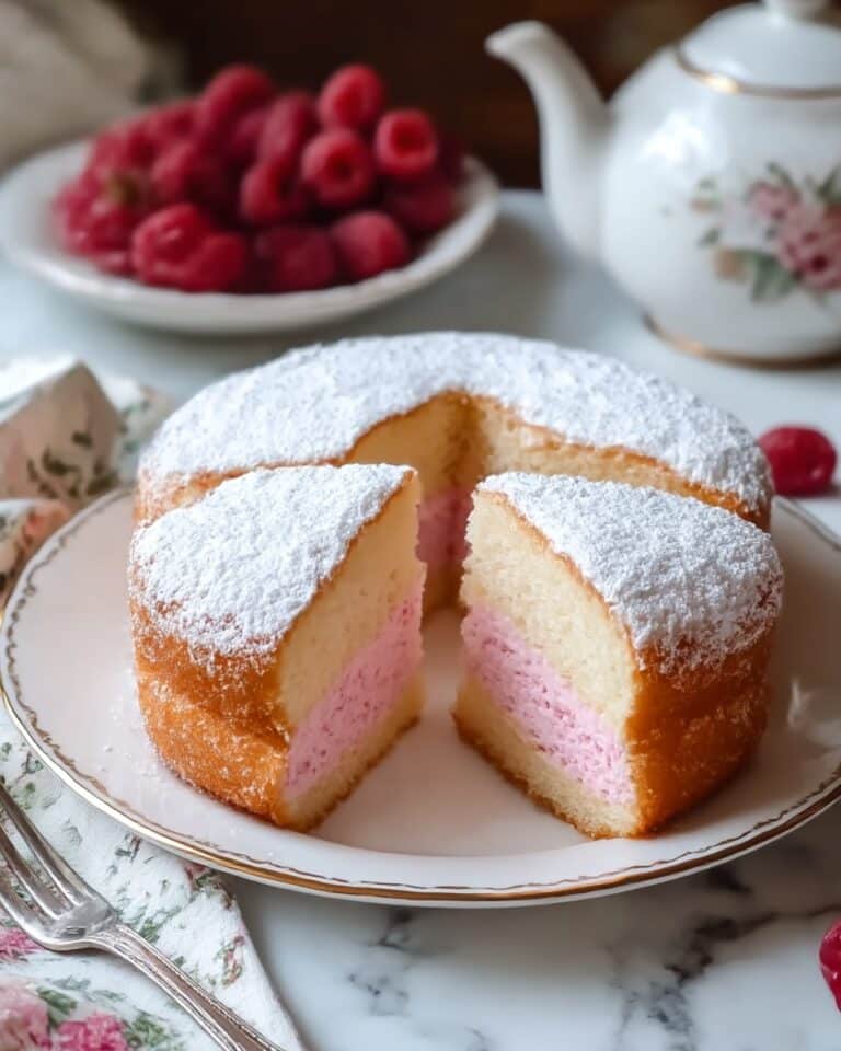 Raspberry Angel Food Cake Recipe