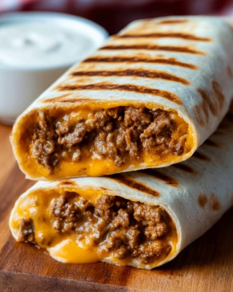 Grilled Cheese Burrito Recipe