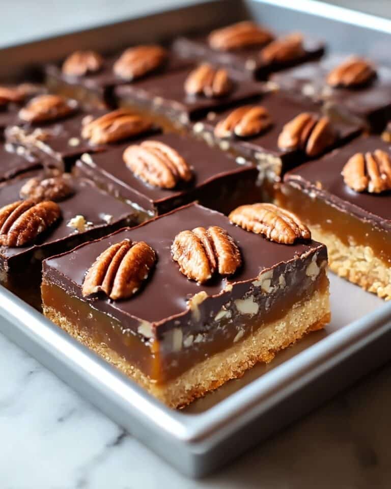 Decadent Turtle Bars Recipe