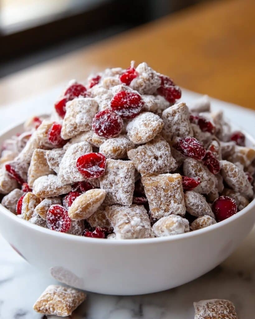 Cherry Cheesecake Puppy Chow Recipe