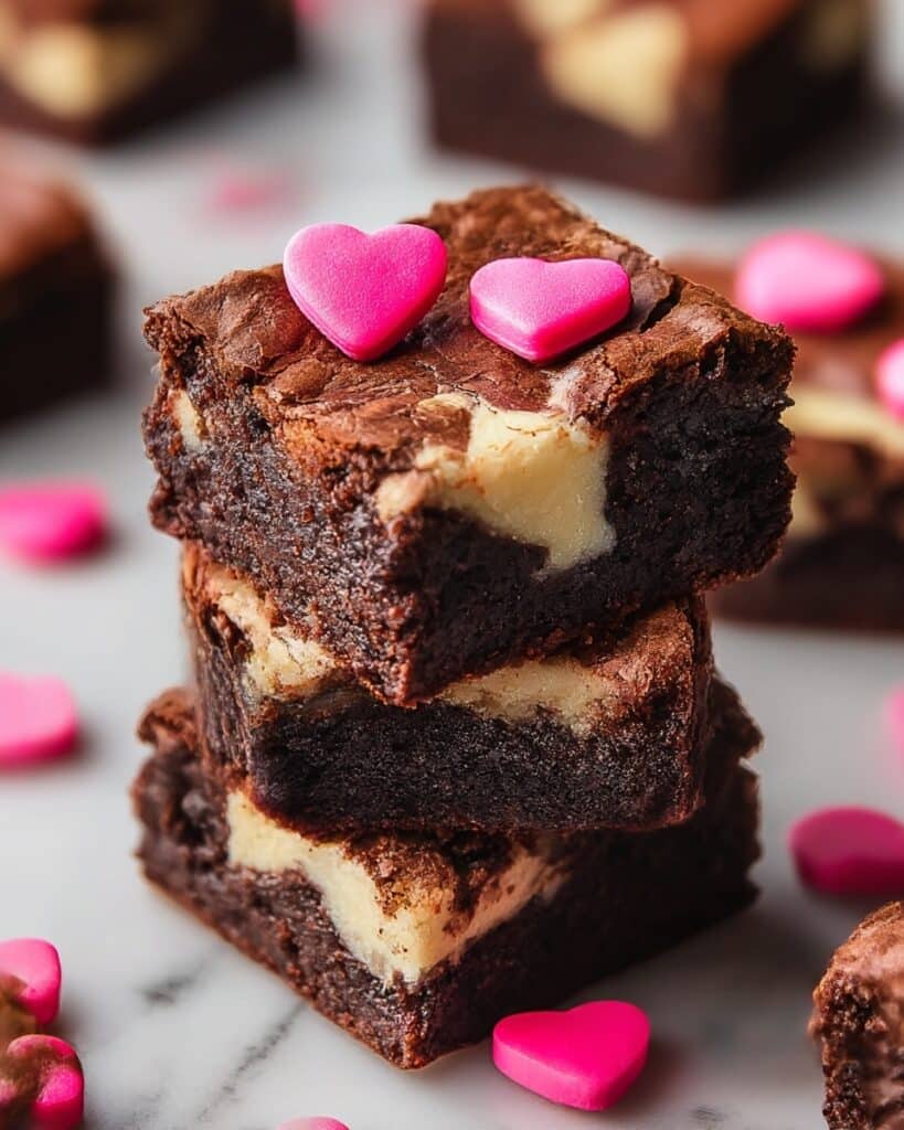 Valentine Brookies Recipe